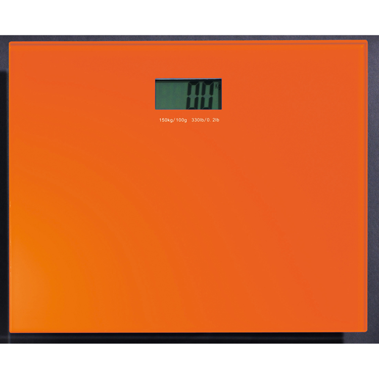 Gedy RA90-67 Square Orange Electronic Bathroom Scale